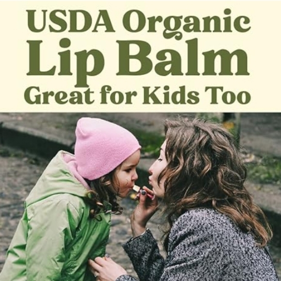 4 Pack Organic Best Lip Balm Repair Chapstick For Dry Cracked Lips Cream… - Picture 6 of 7